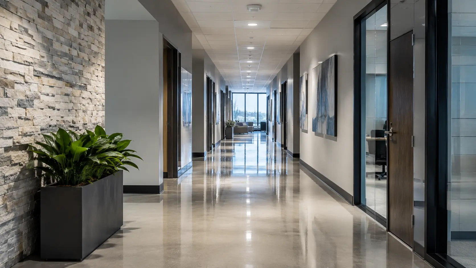 Commercial cleaning in North Las Vegas, NV by Final Touch.