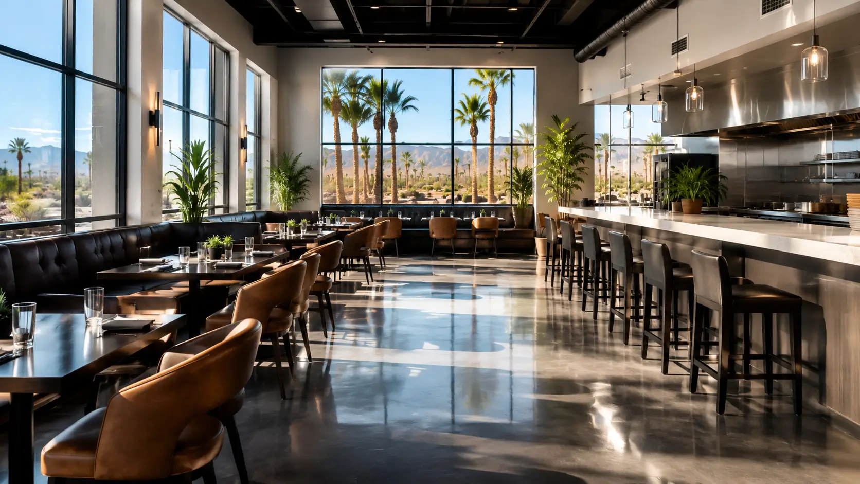 Restaurant cleaning in North Las Vegas, NV by Final Touch.