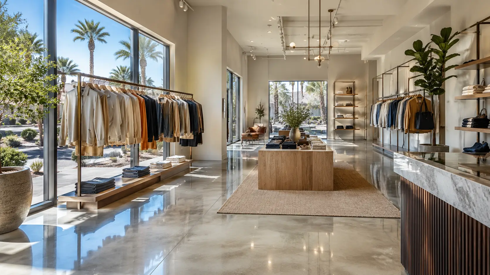 Retail store cleaning in Henderson, NV by Final Touch.