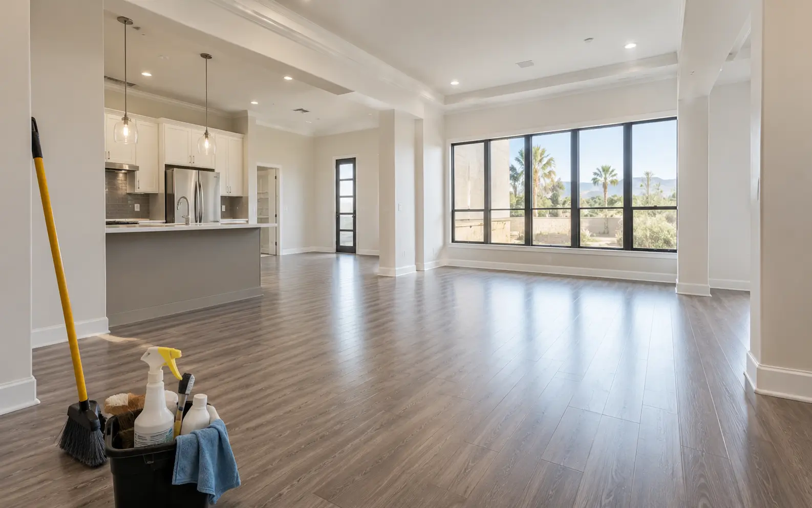 Post-construction cleanup by Final Touch in Las Vegas, NV.
